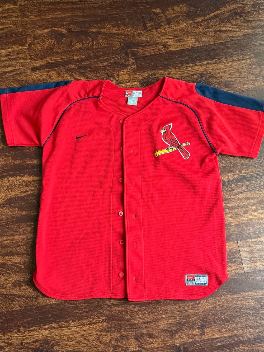 Vintage Nike Team St. Louis Cardinals Albert Pujols #5 Jersey Size L